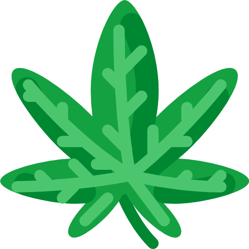Marijuana free icon