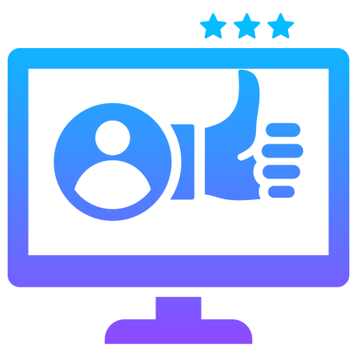 revisión en línea icono gratis