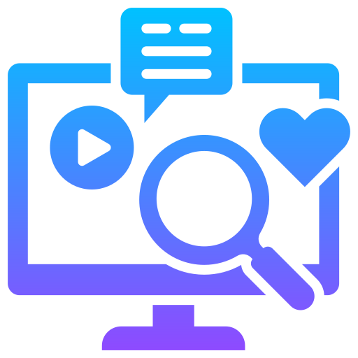 medios de comunicación social icono gratis