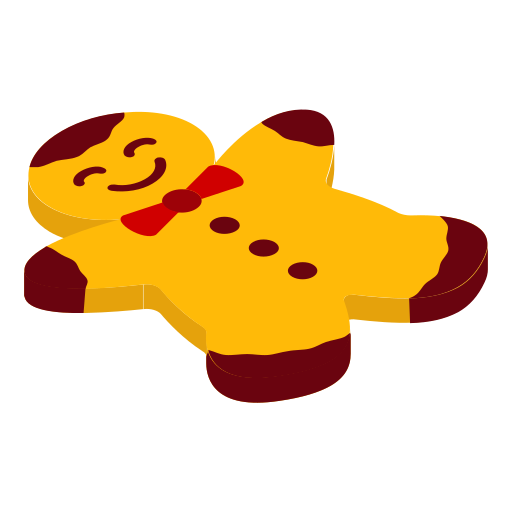 pan de jengibre icono gratis