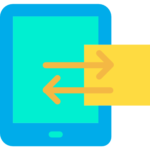 transferencia de datos icono gratis