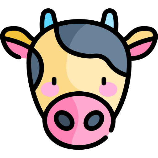 vaca icono gratis