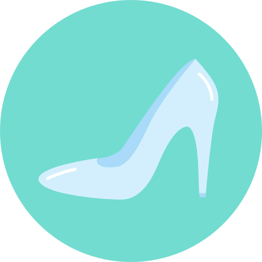 Zapato de cenicienta - Iconos gratis de moda