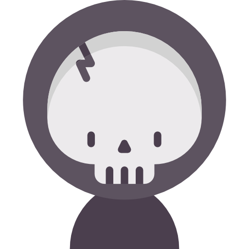 cráneo icono gratis