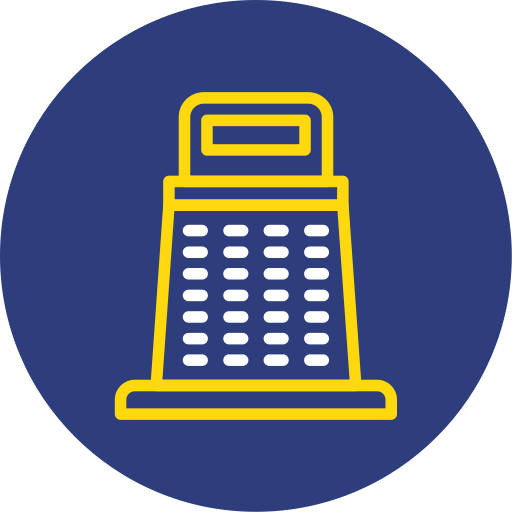 rallador icono gratis