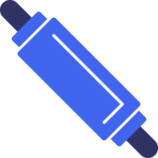 Rolling pin free icon