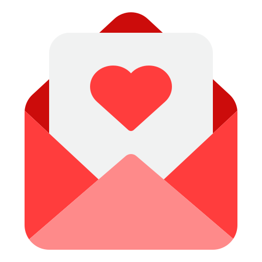 lettre d'amour Icône gratuit lettre d'amour Icône gratuit