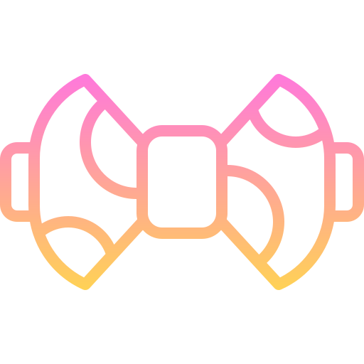 corbata de moño icono gratis