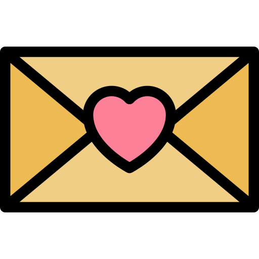 Love letter - Free communications icons