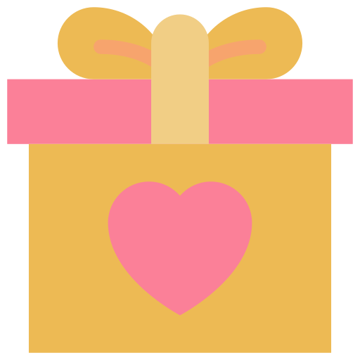 caja de regalo icono gratis