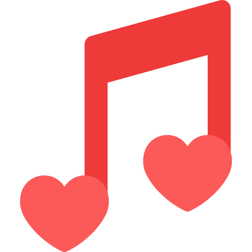 canción de amor icono gratis