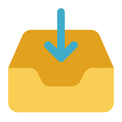 Inbox free icon Inbox free icon