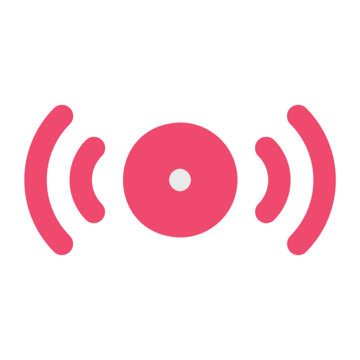 Live streaming free icon Live streaming free icon