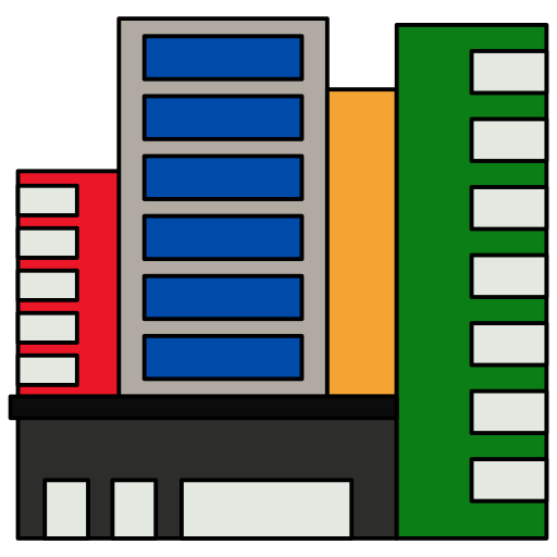 Городские здания бесплатно иконка