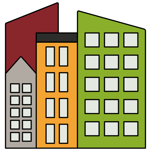 Городские здания бесплатно иконка