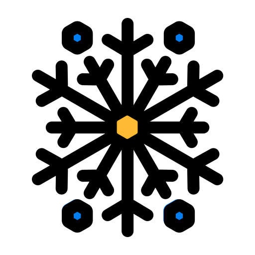 copo de nieve icono gratis