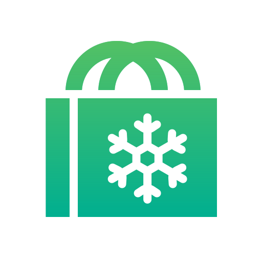 rebajas de invierno icono gratis