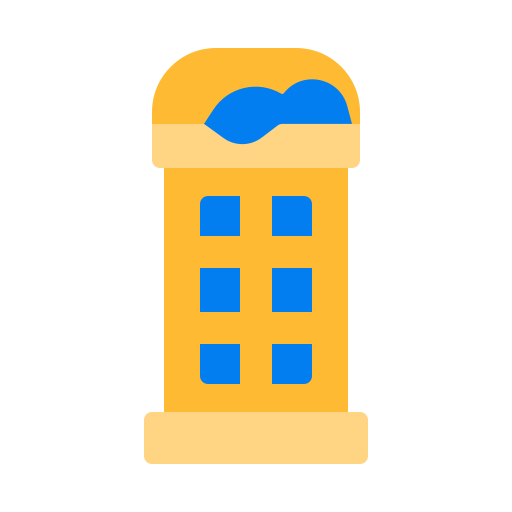 cabina telefónica icono gratis