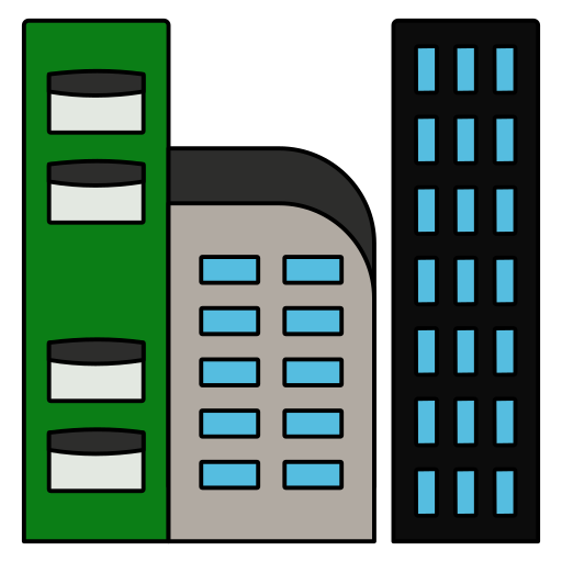 Городские здания бесплатно иконка