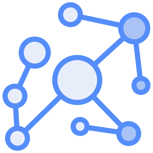 Knowledge graph - Free networking icons