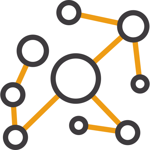 Knowledge graph - Free networking icons