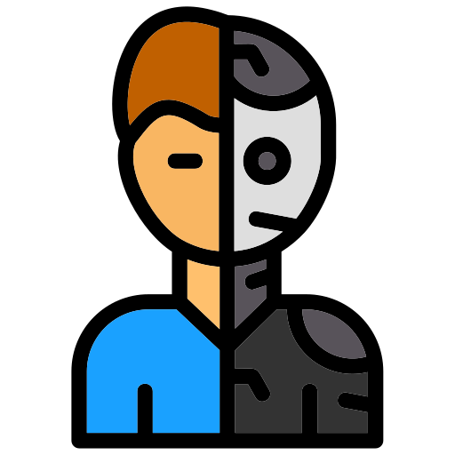 Humanoid robot - Free user icons