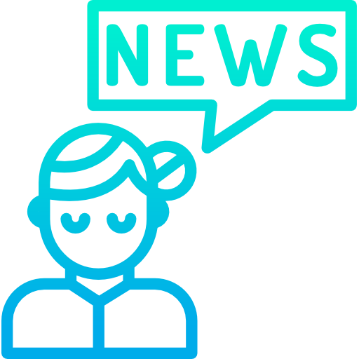 Journalist free icon