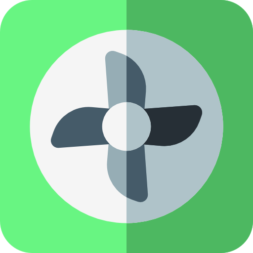 Fan Basic Rounded Flat icon