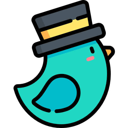 pájaro icono gratis