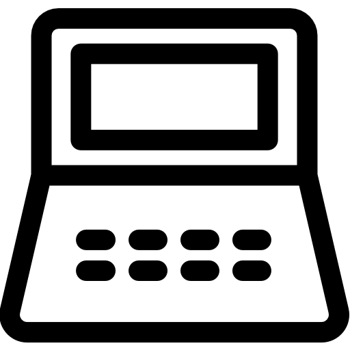 ordenador portátil icono gratis