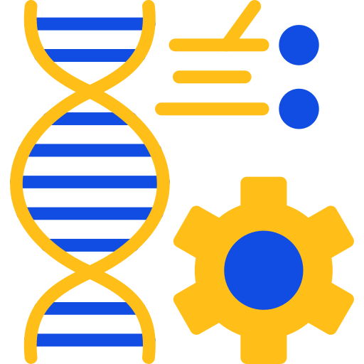 ingeniería genética icono gratis