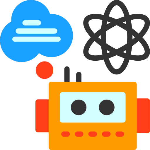 aprendizaje automático icono gratis