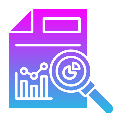 análisis de los datos icono gratis
