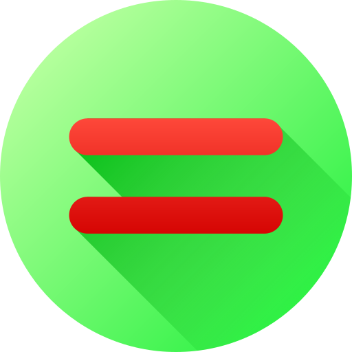 Equal free icon
