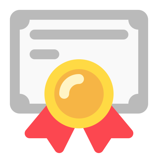 zertifikat kostenlos Icon zertifikat kostenlos Icon