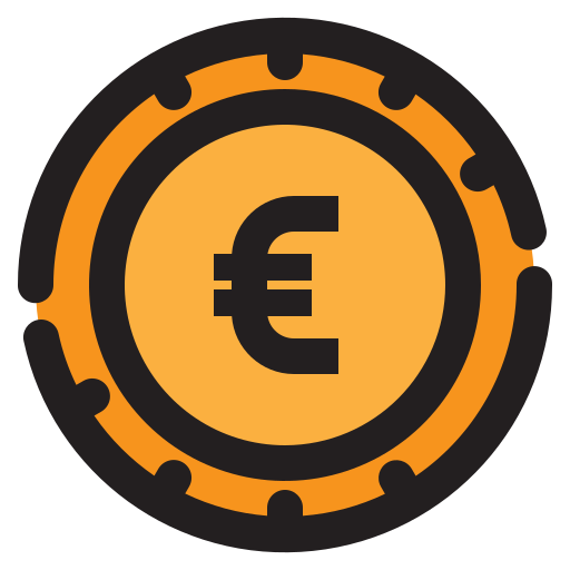 euro icono gratis