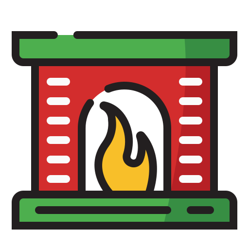 chimenea icono gratis