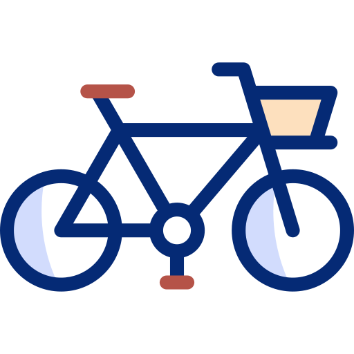 bicicleta de carga icono gratis