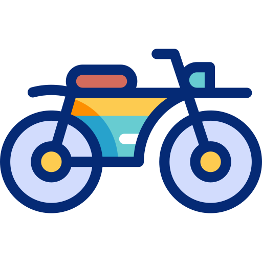 motocicleta icono gratis