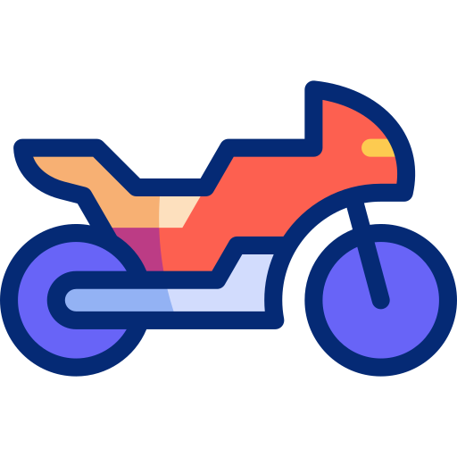 motocicleta icono gratis