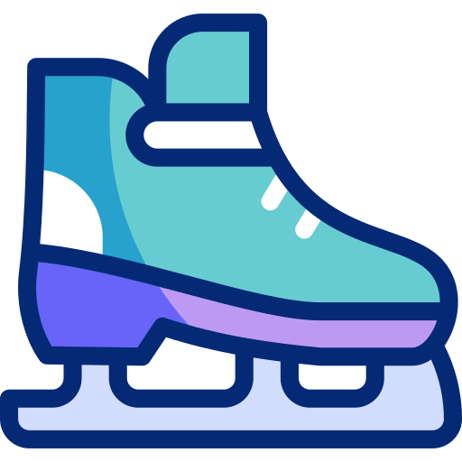 Ice skates free icon Ice skates free icon