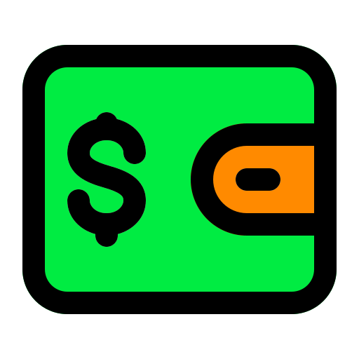 billetera icono gratis