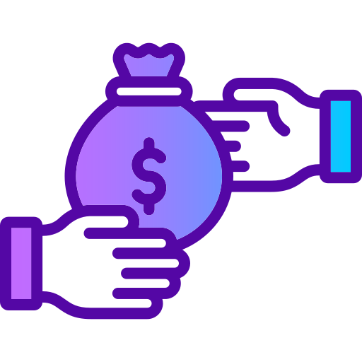 Bribery free icon