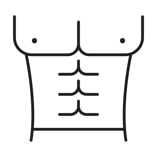 aptitud física icono gratis