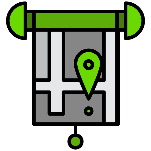 mapa icono gratis