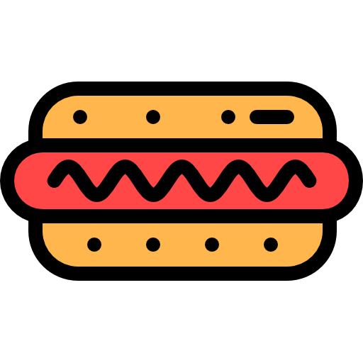 hot-dog Icône gratuit hot-dog Icône gratuit