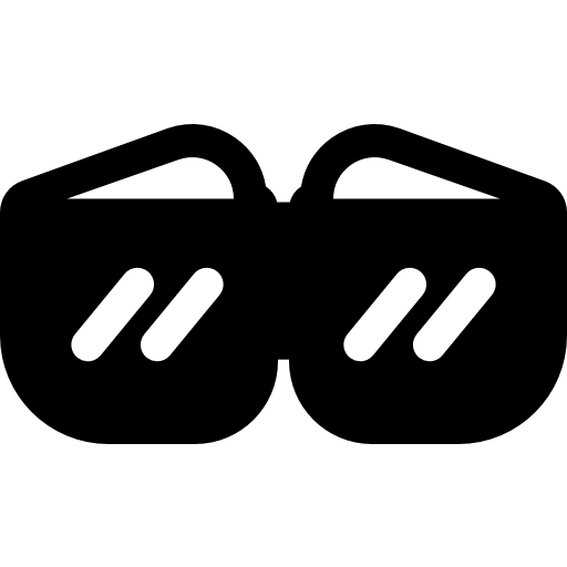 lentes de seguridad icono gratis