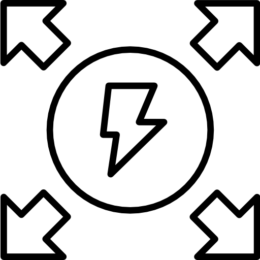 Électricité Icône gratuit