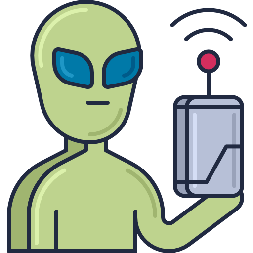 extraterrestre icono gratis