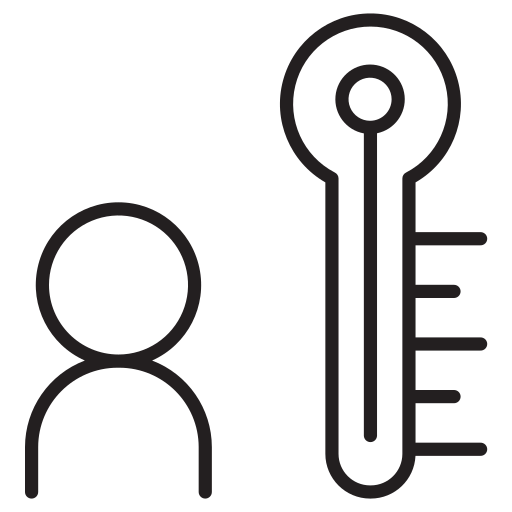 Temperature free icon